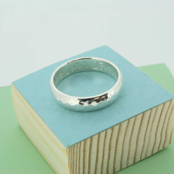 Personalised Mens Personalised Gunwalloe Ring - Handcrafted By Name My Rings™