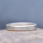 Personalised Handmade Rippled Wedding Ring - Handcrafted By Name My Rings™