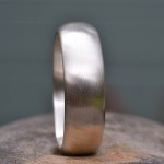 Personalised Handmade Satin Finish Wedding Ring - Handcrafted By Name My Rings™