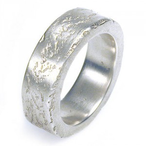 Personalised Medium Concrete Ring - Handcrafted By Name My Rings™