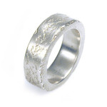 Personalised Medium Concrete Ring - Handcrafted By Name My Rings™