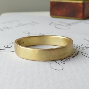 Personalised Loki Mens Fairtrade Wedding Ring - Handcrafted By Name My Rings™