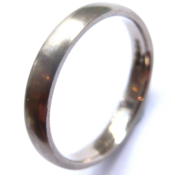 Personalised Mens Wedding Ring - Handcrafted By Name My Rings™