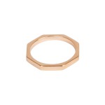 Personalised Octagon Bolt Ring - Handcrafted By Name My Rings™