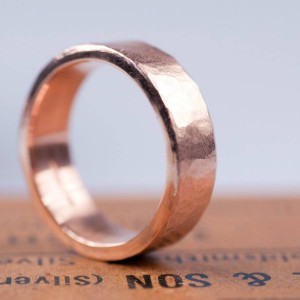 Personalised Organic Mens Ring - Handcrafted By Name My Rings™