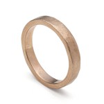 Personalised Organic Textured Ring - Handcrafted By Name My Rings™