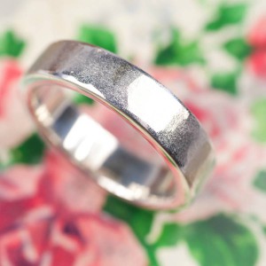 Personalised Organic Textured Ring - Handcrafted By Name My Rings™