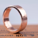 Personalised Organic Wide Ring - Handcrafted By Name My Rings™