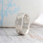 Personalised Patterned Band - Handcrafted By Name My Rings™