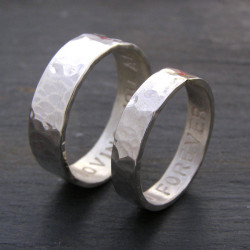 Personalised His And Hers Rings - Handcrafted By Name My Rings™
