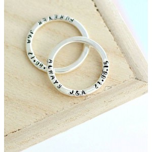 Personalised Message Ring - Handcrafted By Name My Rings™