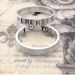 Personalised Remember… Your Story Ring - Handcrafted By Name My Rings™