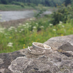 Personalised River Ring - Handcrafted By Name My Rings™