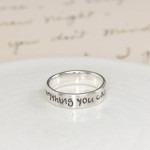 Personalised Script Ring - Handcrafted By Name My Rings™