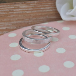 Personalised Stacking Ring - Handcrafted By Name My Rings™