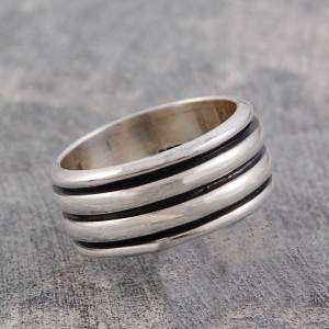Personalised Mens Spinning Ring - Handcrafted By Name My Rings™
