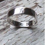 Personalised Personalised Ring - Handcrafted By Name My Rings™