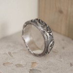 Personalised Victorian Scroll Ring - Handcrafted By Name My Rings™